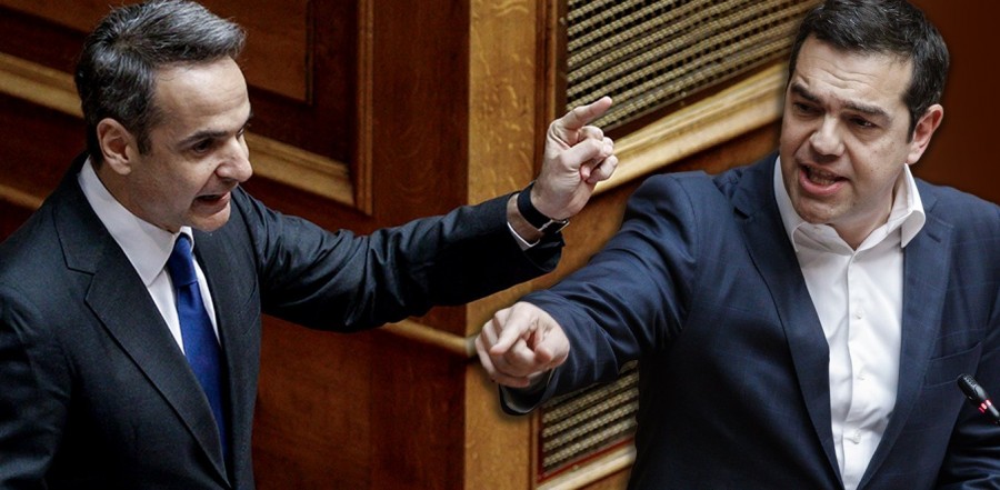 Στη Βουλή ο Μητσοτάκης – Ενημερώνει για την επιδημία του  κορωνοϊού – Σφοδρή αντιπαράθεση με Τσίπρα