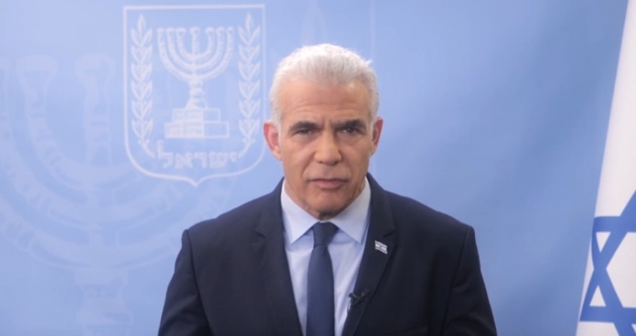 Lapid: Κάλεσε για σχηματισμό κυβέρνησης έκτακτης ανάγκης – Έχουμε μπροστά μας σκληρό και μακρύ πόλεμο