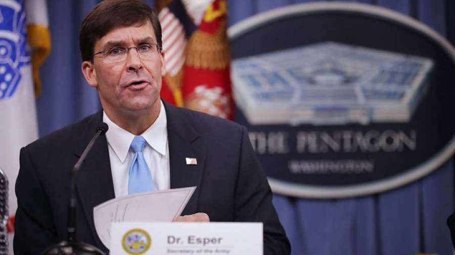 Esper (υπ. Άμυνας ΗΠΑ): Δεν υπάρχουν στοιχεία ότι το Ιράν ετοίμαζε επιθέσεις σε πρεσβείες μας