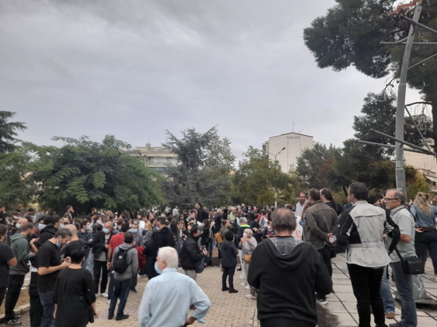Θεσσαλονίκη: Νέα επεισόδια κοντά στο ΕΠΑΛ στη Σταυρούπολη