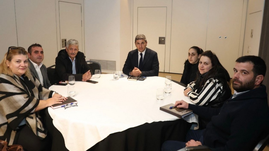 Συνάντηση Αυγενάκη με τον Δήμαρχο Οροπεδίου Λασιθίου: Έμφαση στην ανάπτυξη του πρωτογενούς τομέα