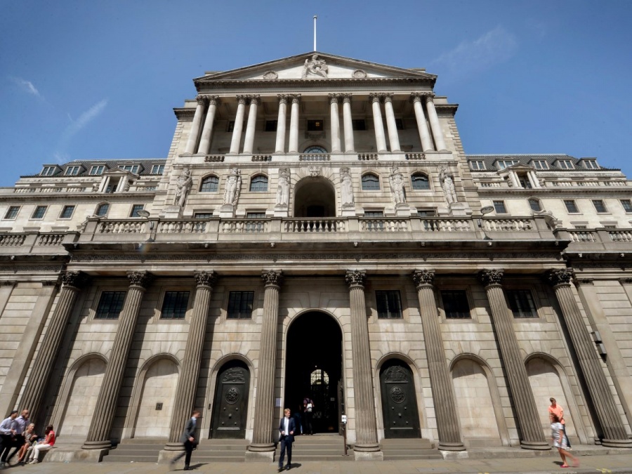Αμετάβλητα διατήρησε τα επιτόκια η Bank of England - Αλλάζει το guidance για QE