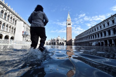 Νέα πλημμύρα στη Βενετία - Συναγερμός για Πίζα και Φλωρεντία