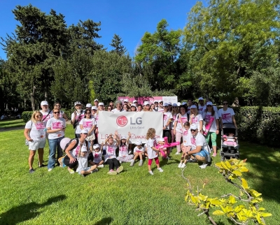 H LG στηρίζει έμπρακτα τη διοργάνωση του Greece Race for the Cure