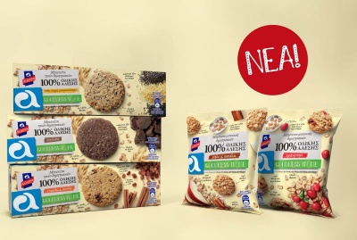 Μπισκότα ΑΛΛΑΤΙΝΗ Goodness in Me: Προϊόν της Χρονιάς 2019