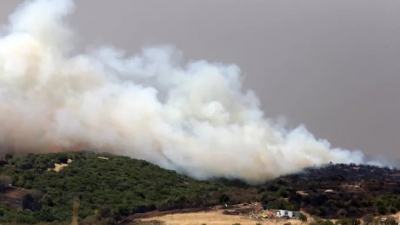 Μαίνεται για 11η μέρα η φωτιά στον Έβρο: Mήνυμα 112 για εκκένωση της περιοχής Κοτρωνιά