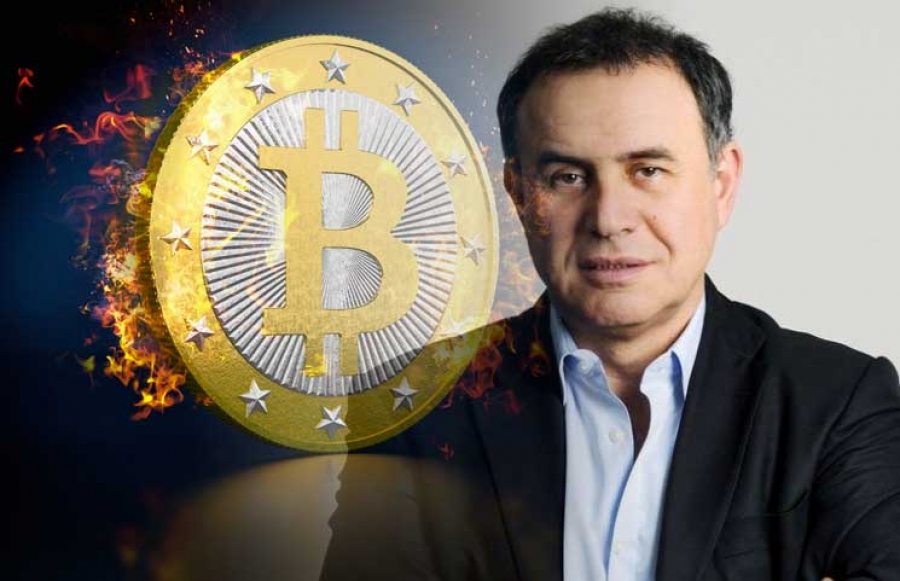 Roubini: Ούτε ψηφιακός χρυσός ούτε assets, τα κρυπτονομίσματα είναι μια γιγαντιαία φούσκα