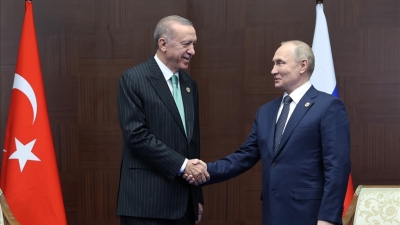 Putin και Erdogan ενώνουν τις δυνάμεις τους απέναντι στη Δύση: «Η Τουρκία, η πιο αξιόπιστη οδός για τη μεταφορά αερίου στην ΕΕ»