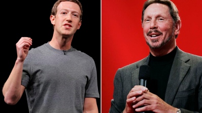 Οι πλούσιοι γίνονται πλουσιότεροι με την Τεχνητή Νοημοσύνη - H περιουσία των Zuckerberg και Ellison αυξήθηκε κατά 80 δισ. δολ.