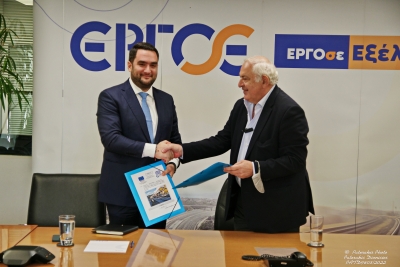 ΕΡΓΟΣΕ: Υπεγράφη η σύμβαση για την αναβάθμιση της σιδηροδρομικής σύνδεσης Παλαιοφάρσαλος- Καλαμπάκα