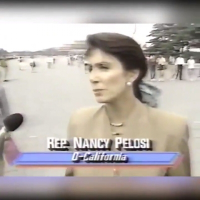 ΗΠΑ: Η Nancy Pelosi είχε πάει στην πλατεία Tiananmen του Πεκίνου το 1991
