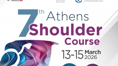 Με μεγάλη συμμετοχή πραγματοποιήθηκε το 7ο Διεθνές Σεμινάριο Ώμου - Athens Shoulder Course 2026