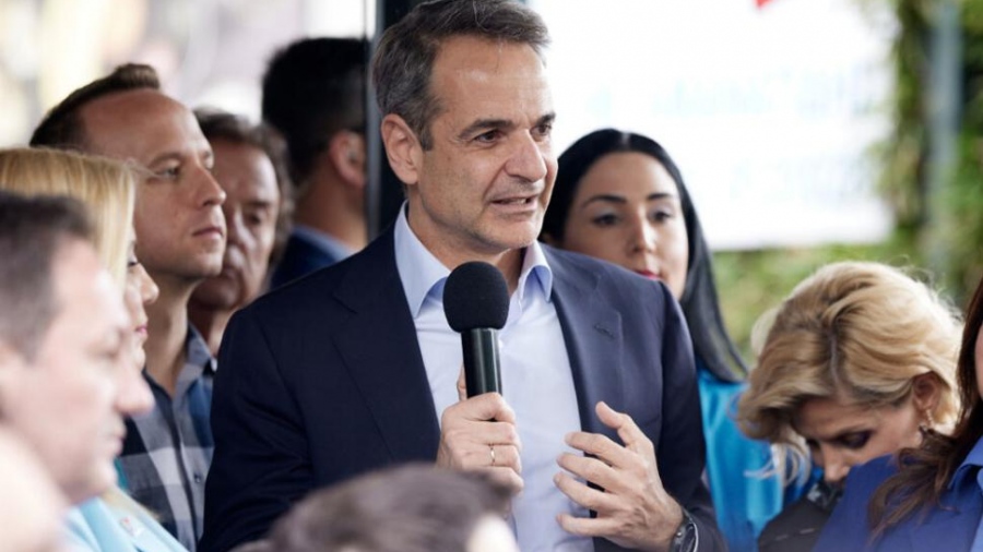 Μητσοτάκης από Χίο: Η πολιτική σταθερότητα είναι το διακύβευμα των ευρωεκλογών - Να μην τεθεί σε κίνδυνο η οικονομική πολιτική