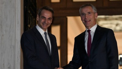 Στην Αθήνα ο γ.γ. του ΝΑΤΟ, Jens Stoltenberg – Στις 10:30 η συνάντηση με Μητσοτάκη