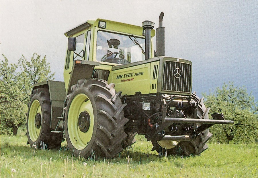 Όταν η Mercedes κατασκεύαζε τρακτέρ…