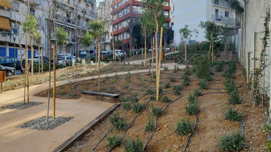 «Πάρκα Τσέπης» που κάνουν τις πόλεις μας πιο βιώσιμες