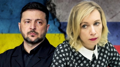 Πρωτοφανές ξέσπασμα Zakharova κατά Zelensky: «Ο Ουκρανός τρομοκράτης εκβιάζει πρωθυπουργούς κυρίαρχων κρατών»
