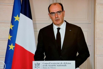 Castex (Πρωθυπουργός Γαλλίας): Έχουμε εισέλθει στο τρίτο κύμα της πανδημίας του κορωνοϊού