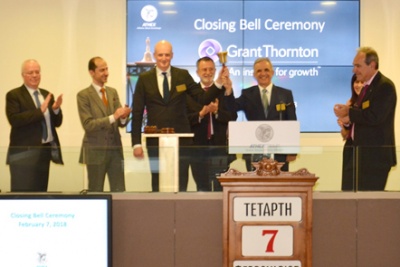 Το Χ.Α. υποδέχθηκε το νέο Global CEO της Grant Thornton, Peter Bodin