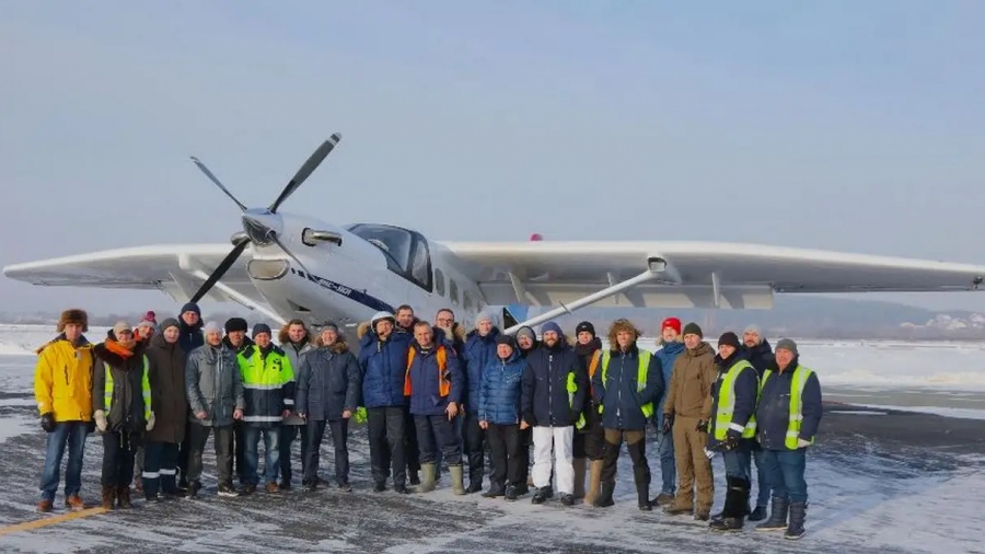 Απογειώθηκε το πρώτο αεροσκάφος Baikal εξοπλισμένο με ρωσικό κινητήρα LMS-901