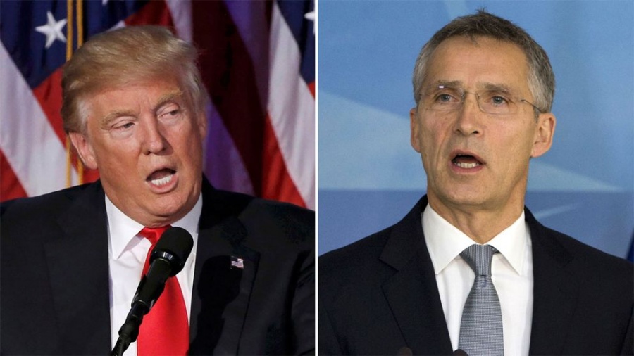 Συνάντηση Trump - Stoltenberg πριν τη σύνοδο των ΥΠΕΞ των χωρών του ΝΑΤΟ