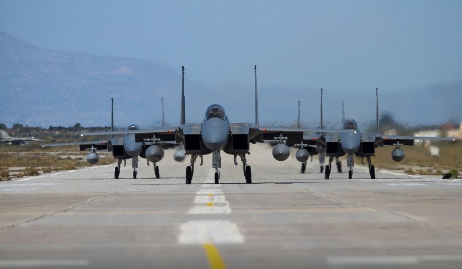 Άσκηση των Ελληνικών Ενόπλων Δυνάμεων με την αεροπορία της Σαουδικής Αραβίας