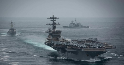 Τύμπανα πολέμου στη Μέση Ανατολή – Οι ΗΠΑ έστειλαν στη Μεσόγειο 12 πολεμικά πλοία και 4.000 πεζοναύτες