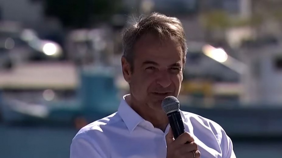 Μητσοτάκης από Αμοργό: Χρέος μας να εξασφαλίσουμε ότι οι περιορισμοί της νομοθεσίας στο Αιγαίο θα ισχύουν για όλους