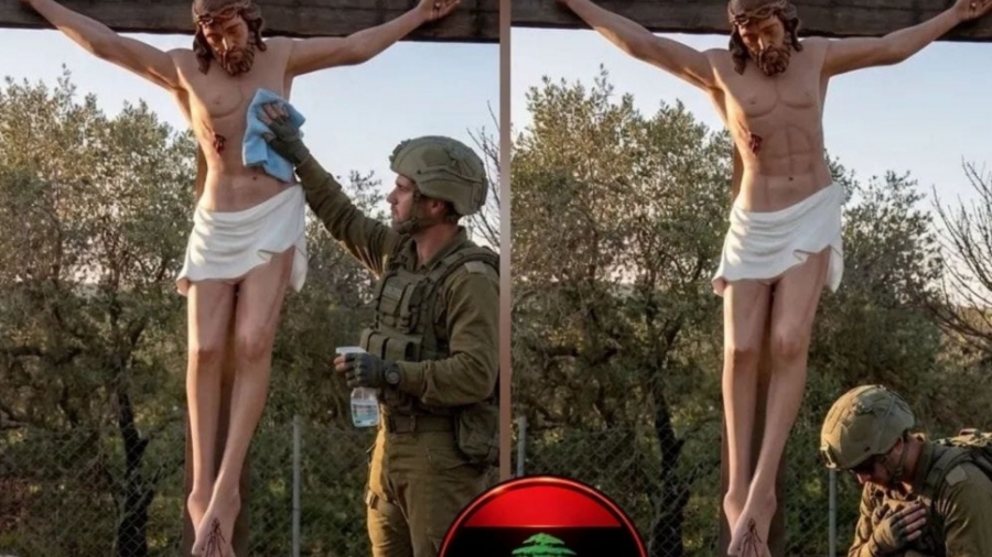 Η Ανάσταση επικράτησε της Σταύρωσης: Αποκαταστάθηκε από το Ισραήλ το άγαλμα του Χριστού στον Λίβανο - Φυλακή για τον αλογομούρη των IDF