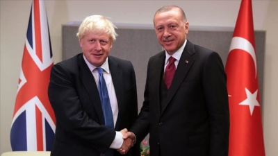Τηλεφωνική επικοινωνία Erdogan – Johnson - Στο επίκεντρο οι εξελίξεις σε Λιβύη, Συρία
