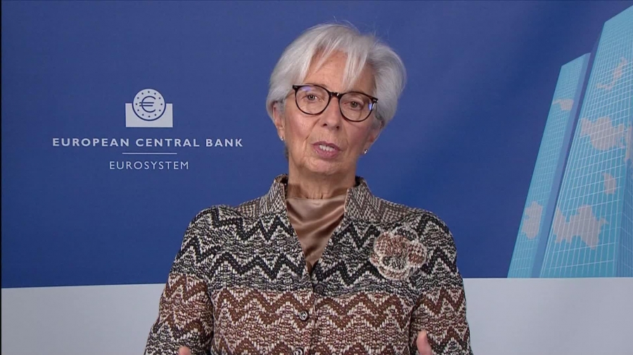 Lagarde (ΕΚΤ): Η Ευρώπη ξεπερνά την κρίση, αλλά δεν έχει ξεπεράσει τον κίνδυνο - Δεν θα λάβουμε κοντόφθαλμες αποφάσεις