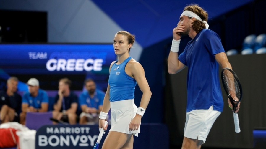 Τσιτσιπάς: Παλεύουμε στο court σαν Σπαρτιάτες, έχουμε πάθος όταν φοράμε το εθνόσημο