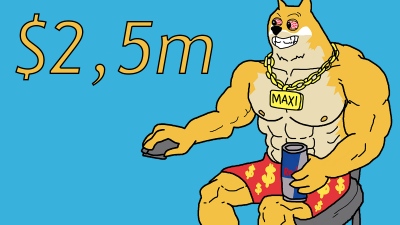 Οι επενδυτές τρέχουν να προλάβουν την προπώληση του Maxi Doge που έφτασε στα 2,5 εκατ. δολάρια