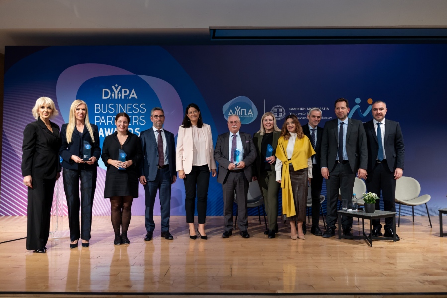 DYPA Business Partners Awards 2025: Η ΔΥΠΑ τίμησε τις επιχειρήσεις που επενδύουν στους ανθρώπους και την αγορά εργασίας