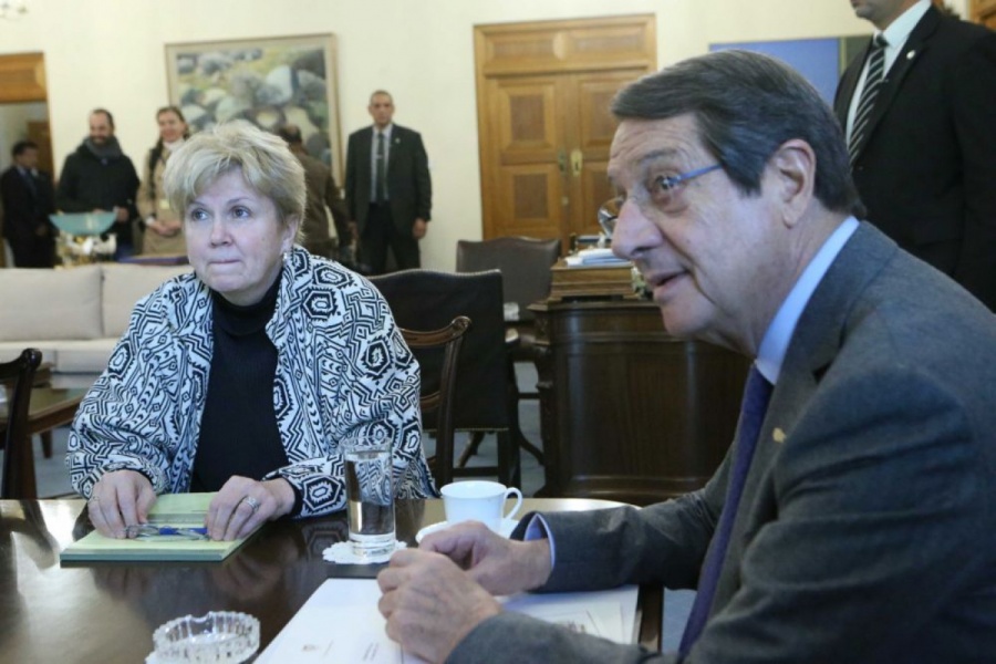 Κύπρος: Επικοδομητική η συνάντηση Αναστασιάδη - Lutte για το Κυπριακό - Συνάντηση και με Akinci