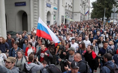 Ρωσία: Νέα αντικυβερνητική διαδήλωση στη Μόσχα -Ζητούν την απελευθέρωση ακτιβιστών