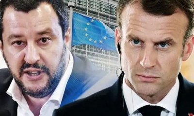 Ξέσπασμα Salvini: Macron εάν θέλεις πόλεμο, βάλε κράνος και φύγε για Ουκρανία αλλά μην ενοχλείς τους Ιταλούς