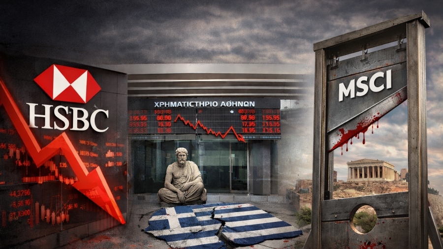 Καταπέλτης η HSBC: Η αναβάθμιση των ελληνικών μετοχών θα γίνει σύντομα υποβάθμιση – Εξαέρωση ρευστότητας, πουλήστε τώρα