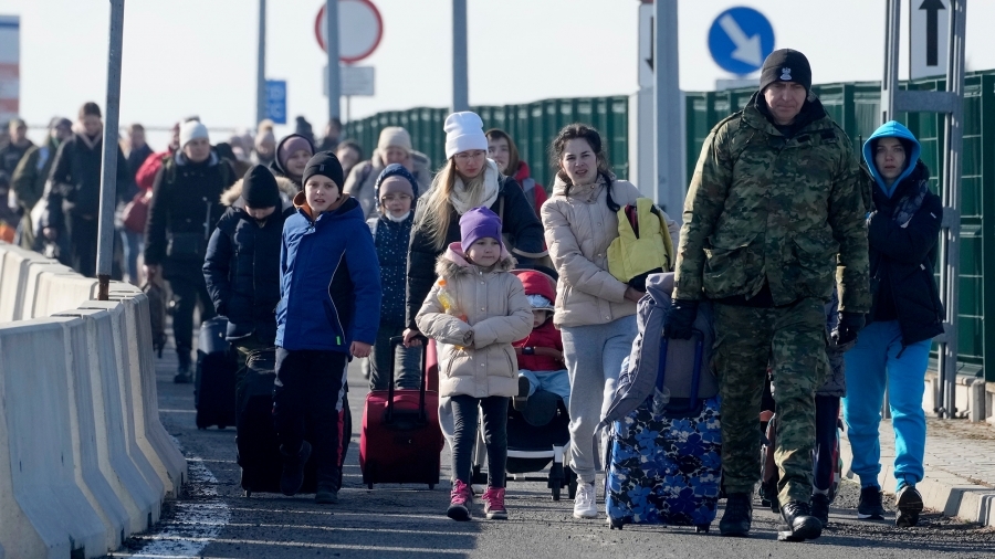Ρωσία - Ουκρανία, 10 ημέρες πολέμου: Που βρήκαν καταφύγιο 1,37 εκατομμύρια Ουκρανοί