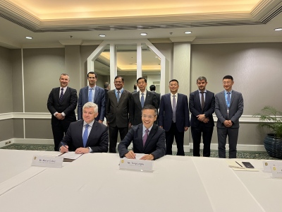 Μνημόνιο συνεργασίας υπέγραψε ο Τιτάν με τη Sinoma CBMI για τεχνολογικές καινοτομίες