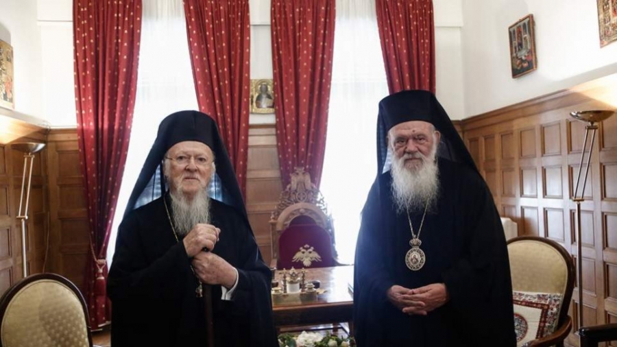 Ιερώνυμος σε Βαρθολομαίο: Ήμασταν, είμαστε και θα είμαστε πάντα ενωμένοι