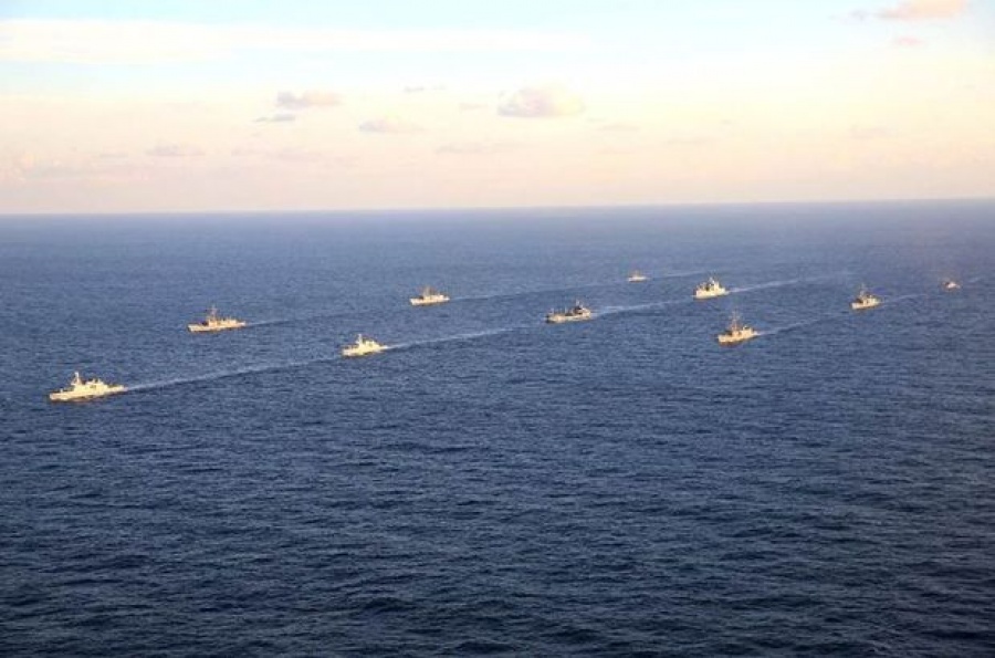 Συνεκπαίδευση μονάδων του Στόλου με μονάδες της μόνιμης ναυτικής δύναμης του ΝΑΤΟ και συμμετοχή αεροσκαφών της Π.Α