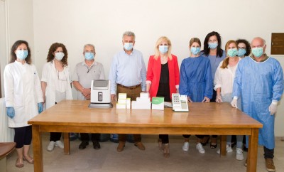 Δωρεά μηχανημάτων στο Κέντρο Υγείας του Δήμου Κρανιδίου από το Metropolitan Hospital