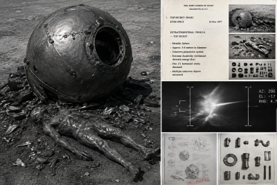 Πεντάγωνο: Νέα απόρρητα αρχεία για UFO – «Μυστηριώδης» μεταλλική σφαίρα με ανθρώπινο σώμα και άγνωστα αντικείμενα που δέχθηκαν πυρά