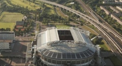 Νέο σύστημα μπαταριών για αποθήκευση ενέργειας στο γήπεδο του Άγιαξ