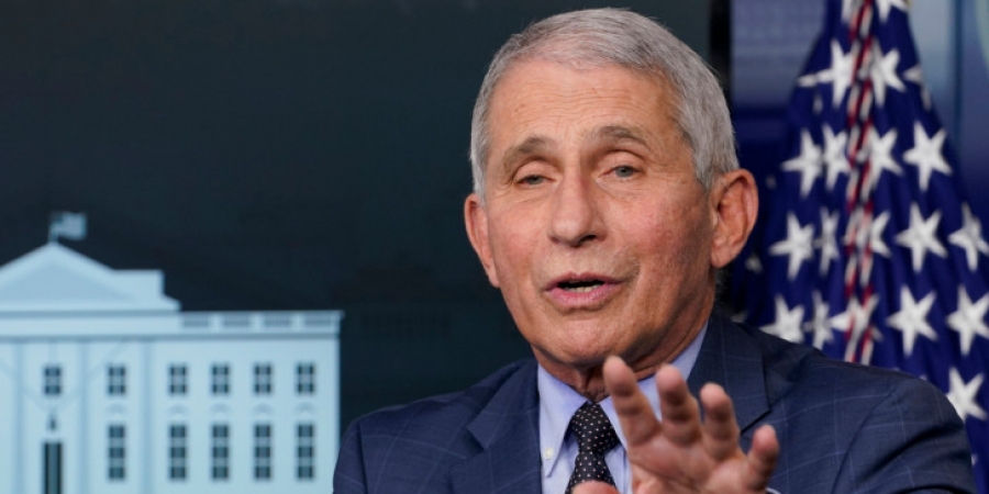 Fauci (ΗΠΑ): Η εξάλειψη της ευλογιάς και της πολιομυελίτιδας θα ήταν αδύνατη με την υπάρχουσα παραπληροφόρηση