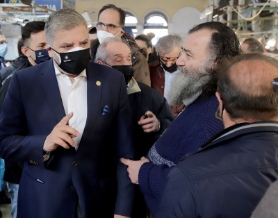 Επίσκεψη Πατούλη στη Βαρβάκειο Αγορά - Εντατικοί οι υγειονομικοί έλεγχοι ενόψει της Καθαράς Δευτέρας