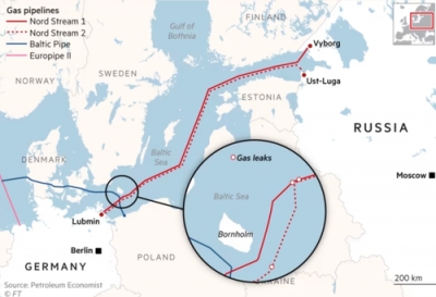 Το σαμποτάζ σε Nord Stream 1 και 2 σημειώθηκε σε ζώνη ελέγχου του ΝΑΤΟ και ΗΠΑ – Θα χρειαστεί 1 χρόνος για επισκευές