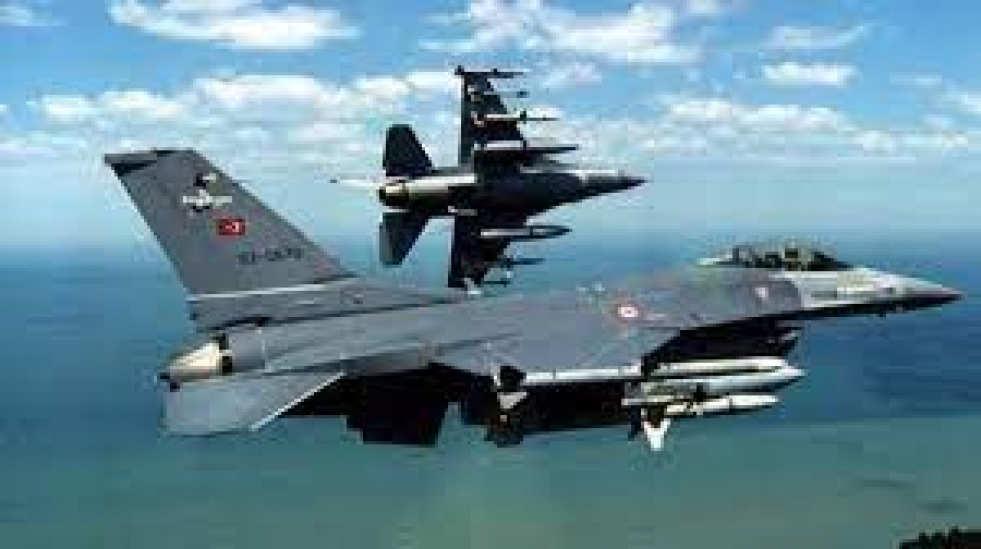 Παραβιάσεις από τουρκικά F-16 στο ΒΑ και Κεντρικό Αιγαίο - Αναχαιτίστηκαν απο ελληνικά αεροσκάφη