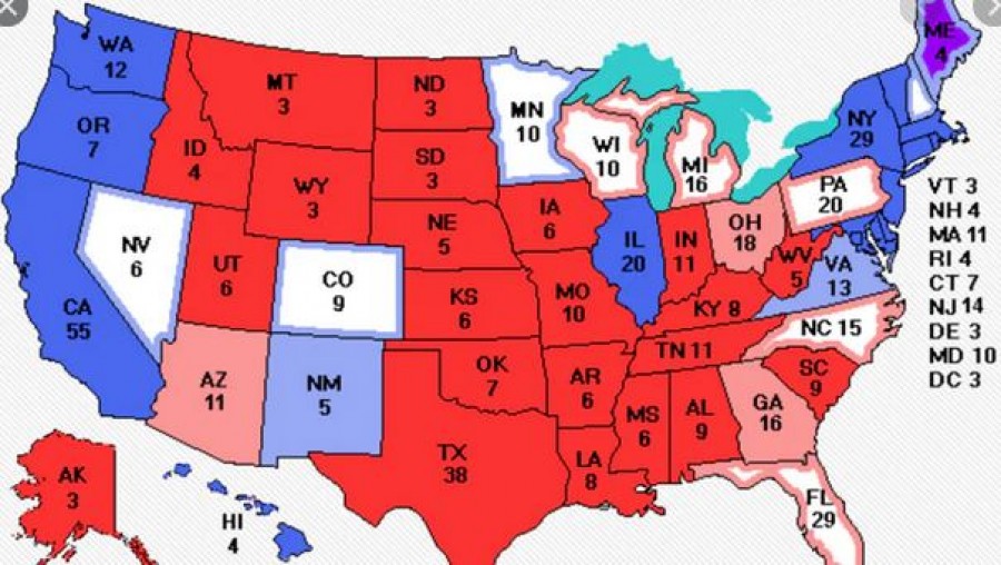 Εκλογές - ΗΠΑ: Οι δέκα πιο σημαντικές πολιτείες - Ποιες θα κρίνουν το τελικό αποτέλεσμα